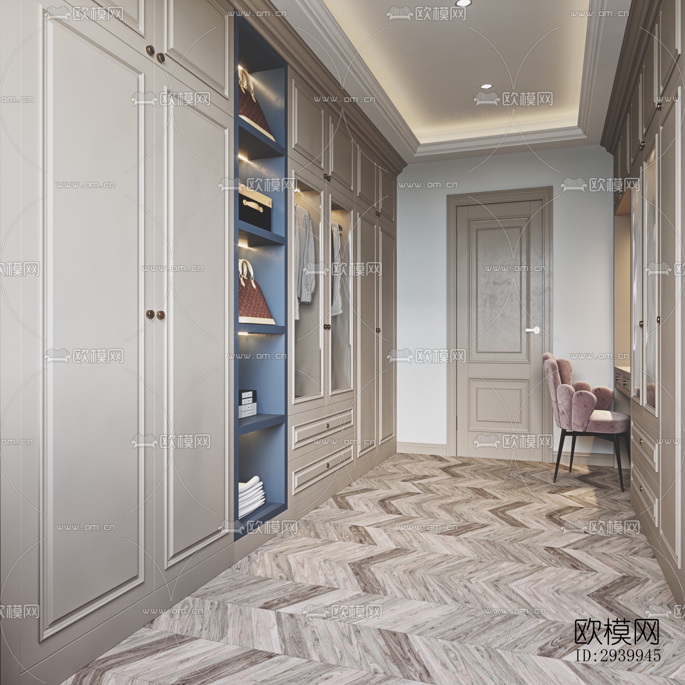 欧式复式效果图下载（渲染图19）