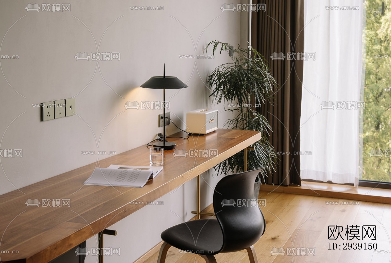 北欧酒店民宿效果图下载（渲染图12）