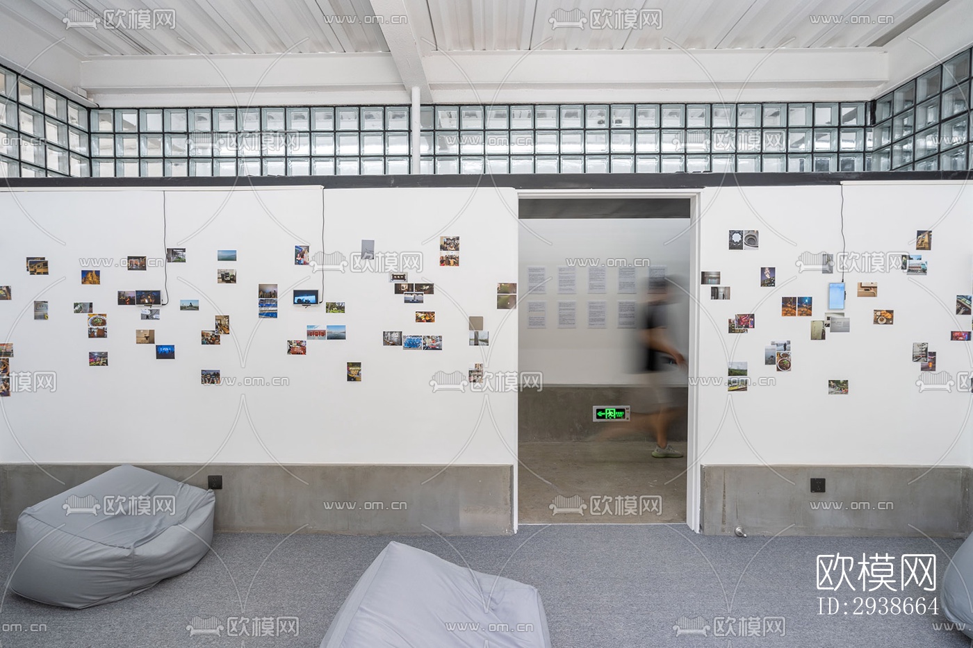 现代展览展厅效果图下载（渲染图16）