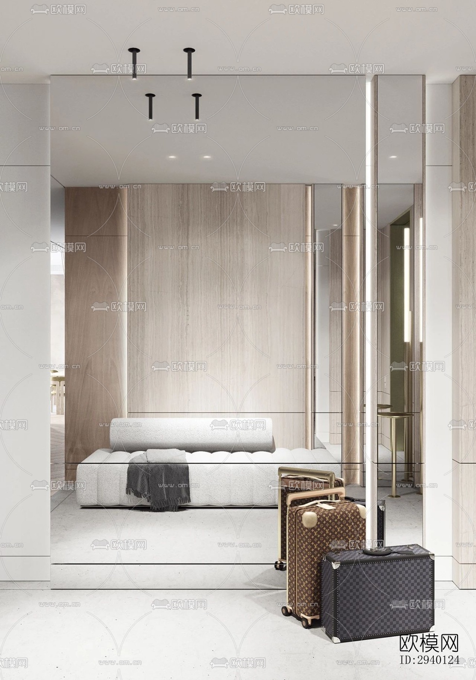 北欧平层效果图下载（渲染图8）