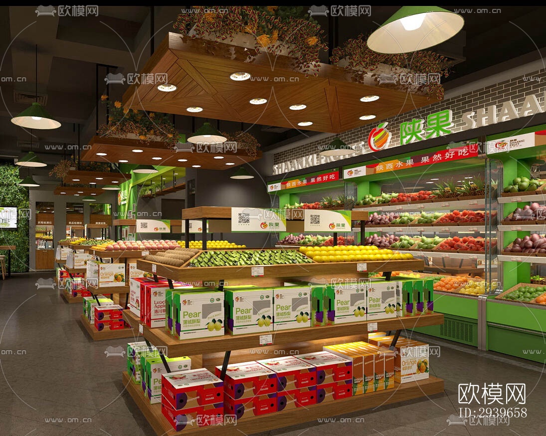 现代零售店铺效果图下载（渲染图11）