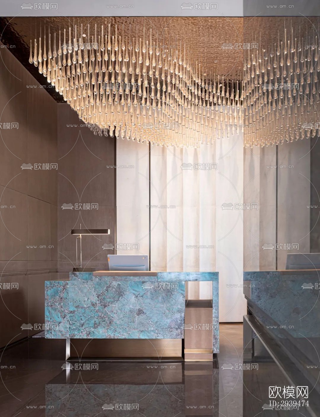 现代酒店民宿效果图下载（渲染图7）