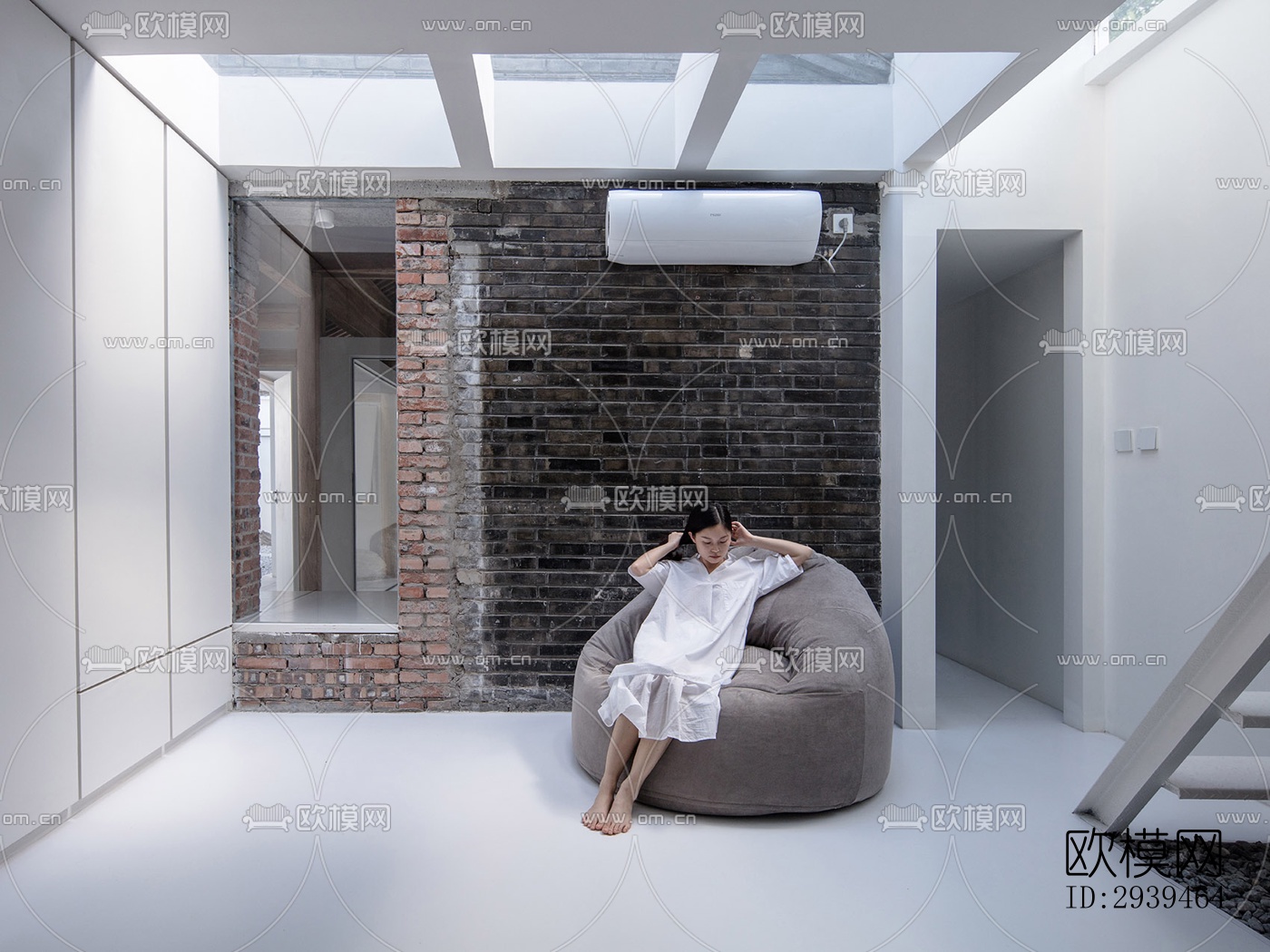 现代酒店民宿效果图下载（渲染图17）