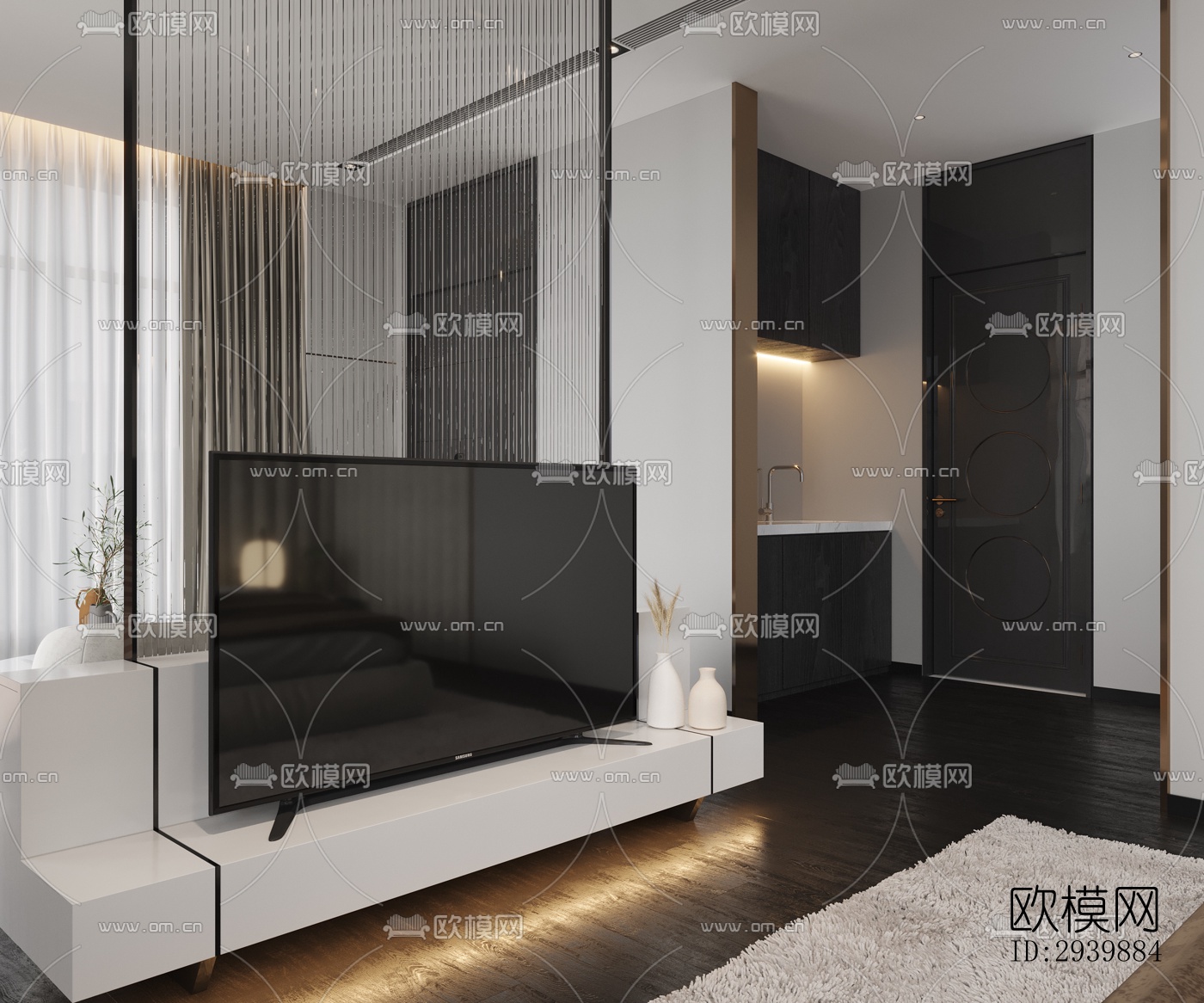 现代别墅效果图下载（渲染图13）