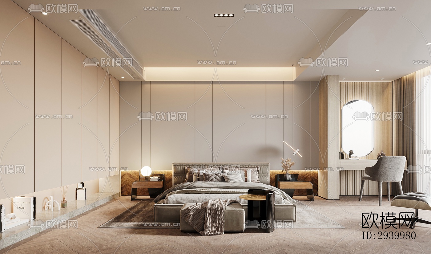 现代复式效果图下载（渲染图8）