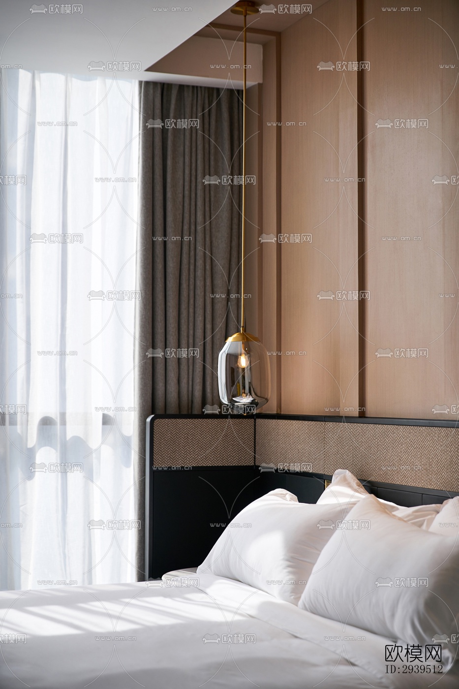 现代酒店民宿效果图下载（渲染图13）