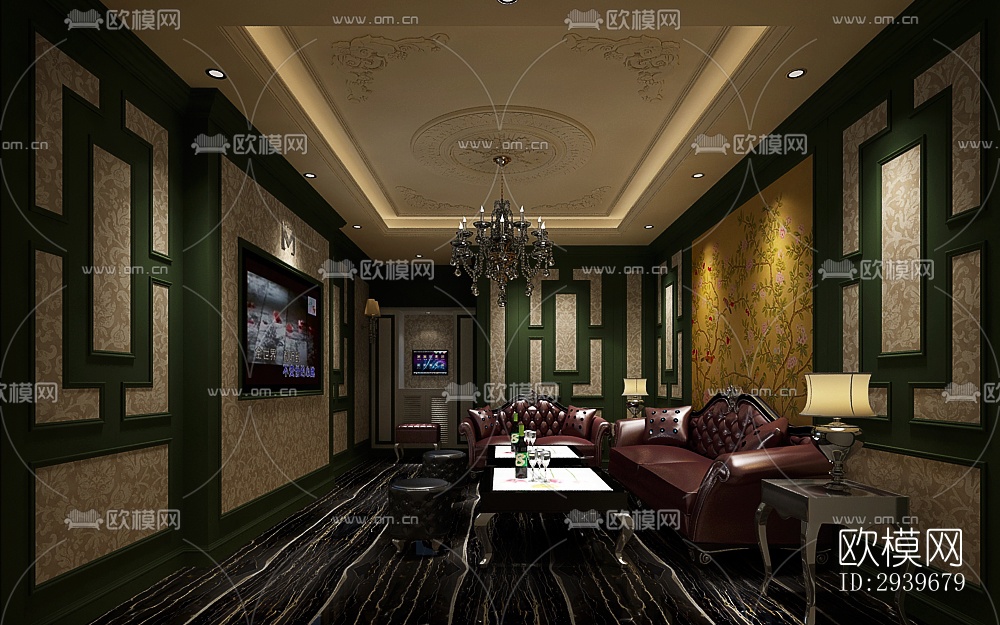 工业风KTV效果图下载（渲染图8）