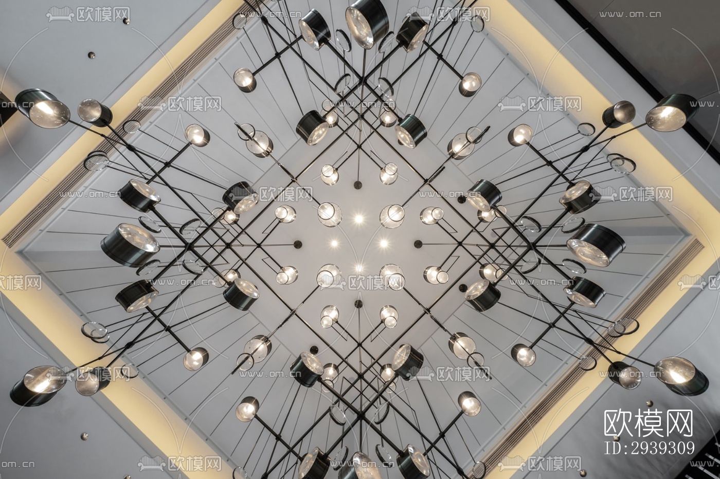 新中式酒店民宿效果图下载（渲染图16）