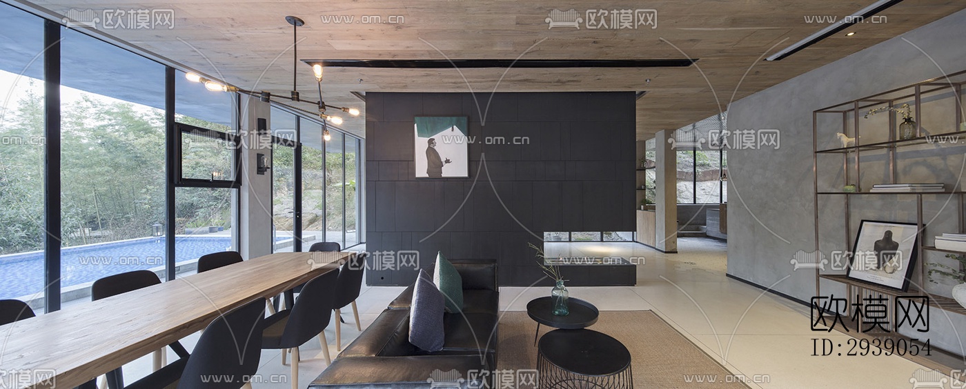 侘寂酒店民宿效果图下载（渲染图7）