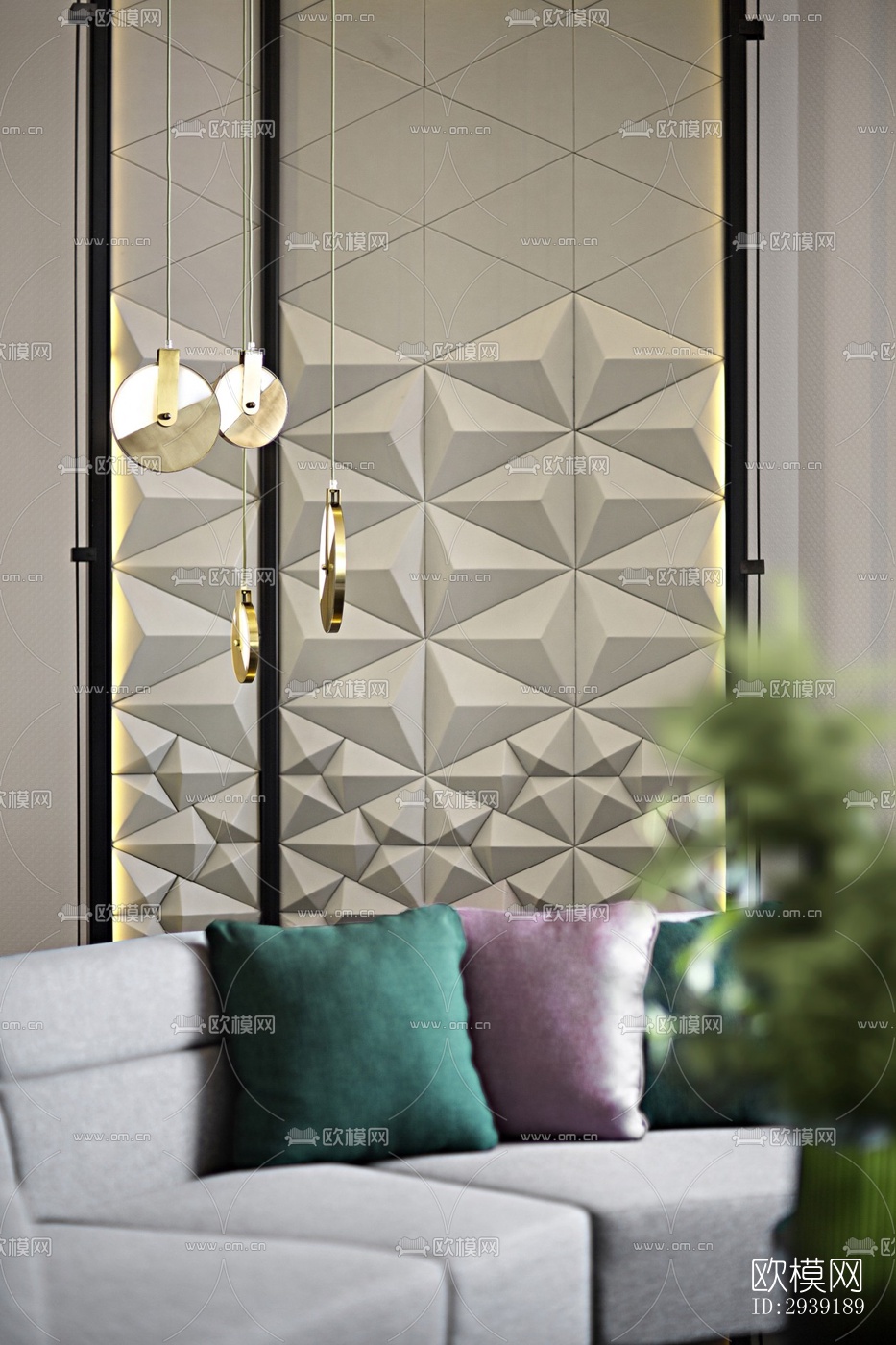 后现代酒店民宿效果图下载（渲染图1）