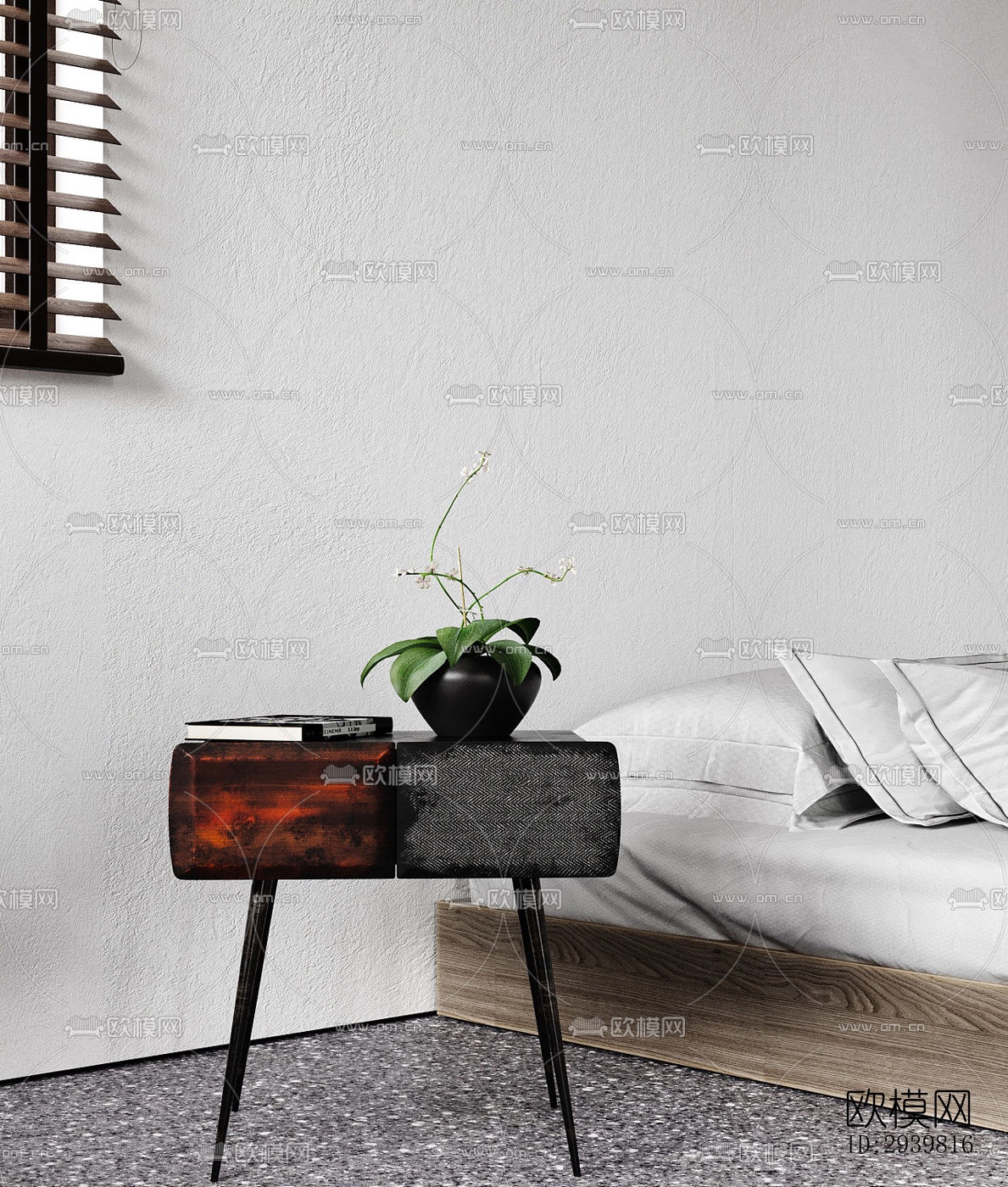 工业风公寓效果图下载（渲染图3）