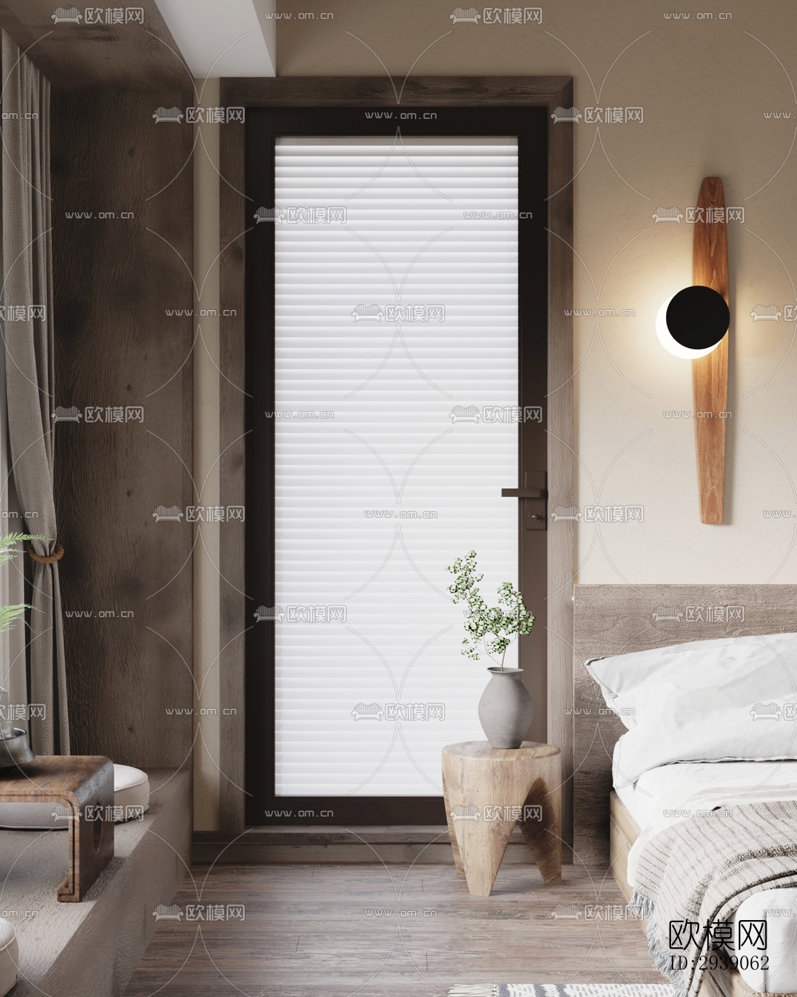 侘寂酒店民宿效果图下载（渲染图13）