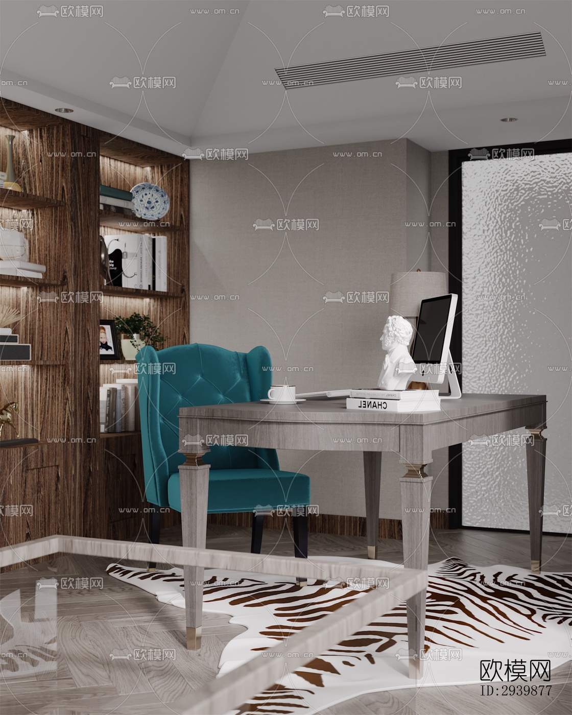 现代别墅效果图下载（渲染图16）