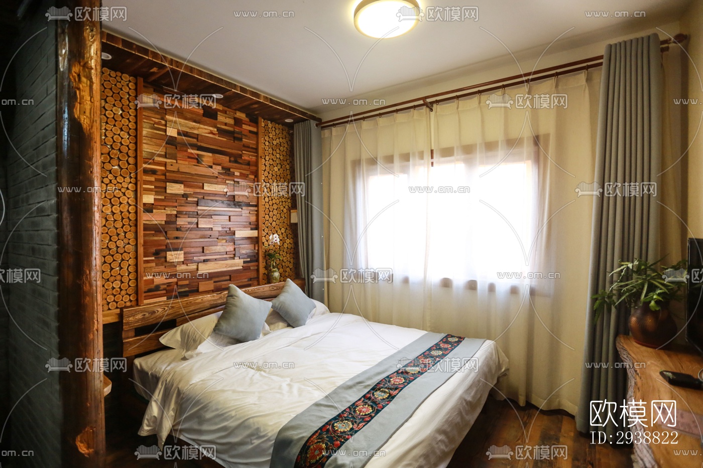 东南亚酒店民宿效果图下载（渲染图1）