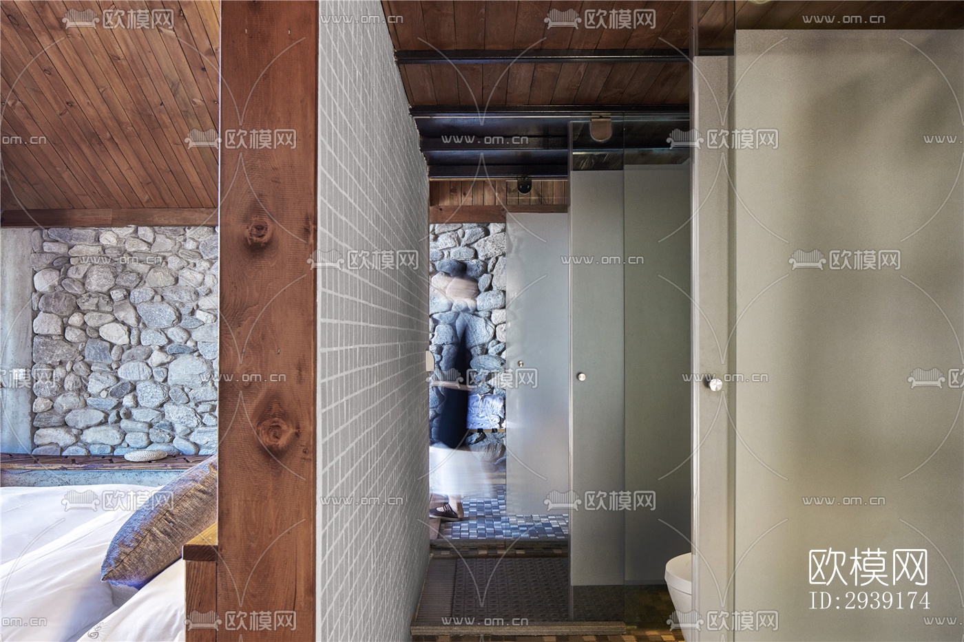 北欧酒店民宿效果图下载（渲染图12）