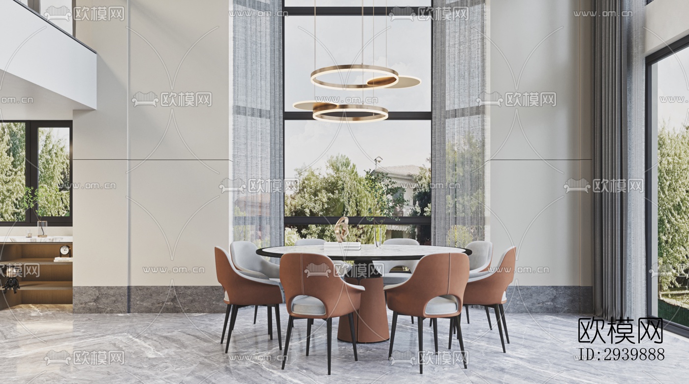 现代别墅效果图下载（渲染图9）