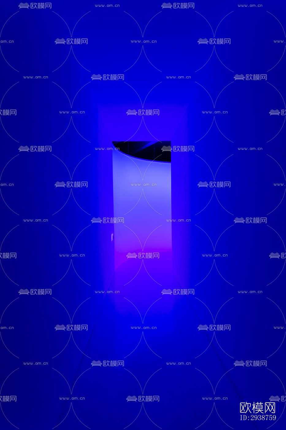 现代展览展厅效果图下载（渲染图10）