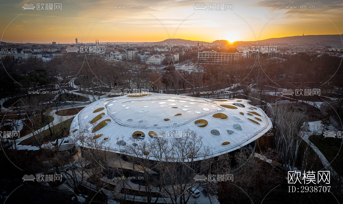 现代展览展厅效果图下载（渲染图12）