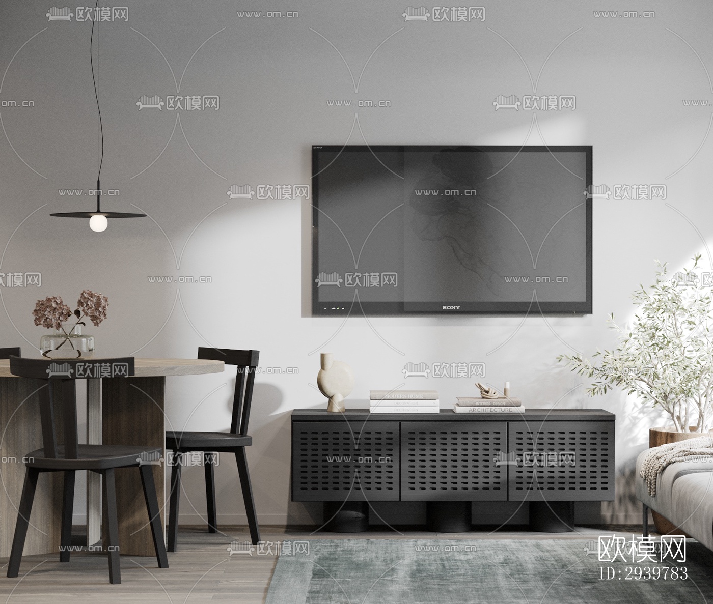 侘寂公寓效果图下载（渲染图19）