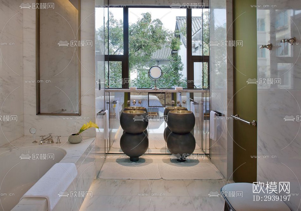 后现代酒店民宿效果图下载（渲染图5）