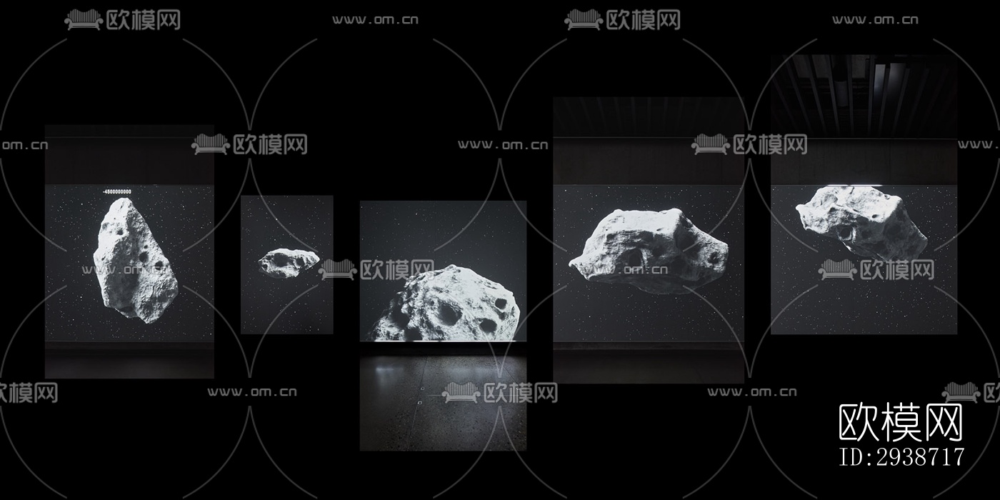 现代展览展厅效果图下载（渲染图11）