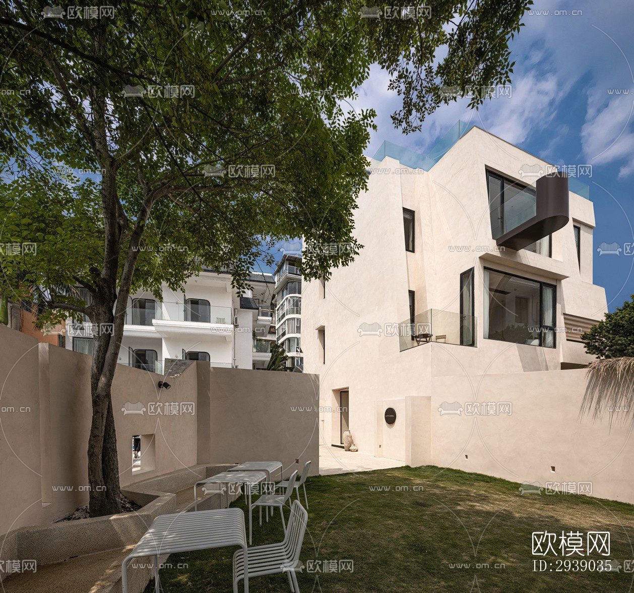 侘寂酒店民宿效果图下载（渲染图17）