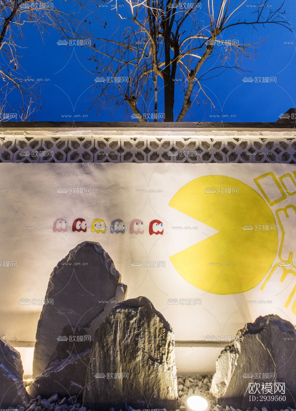 现代酒店民宿效果图下载（渲染图20）