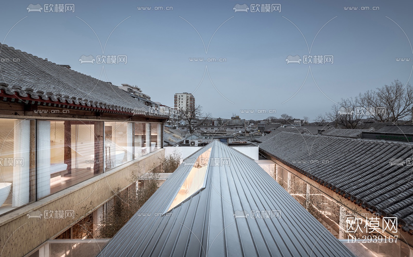 北欧酒店民宿效果图下载（渲染图5）