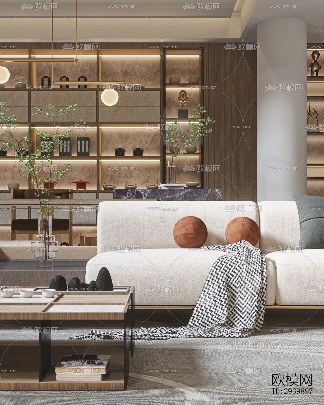 现代别墅效果图下载（渲染图8）