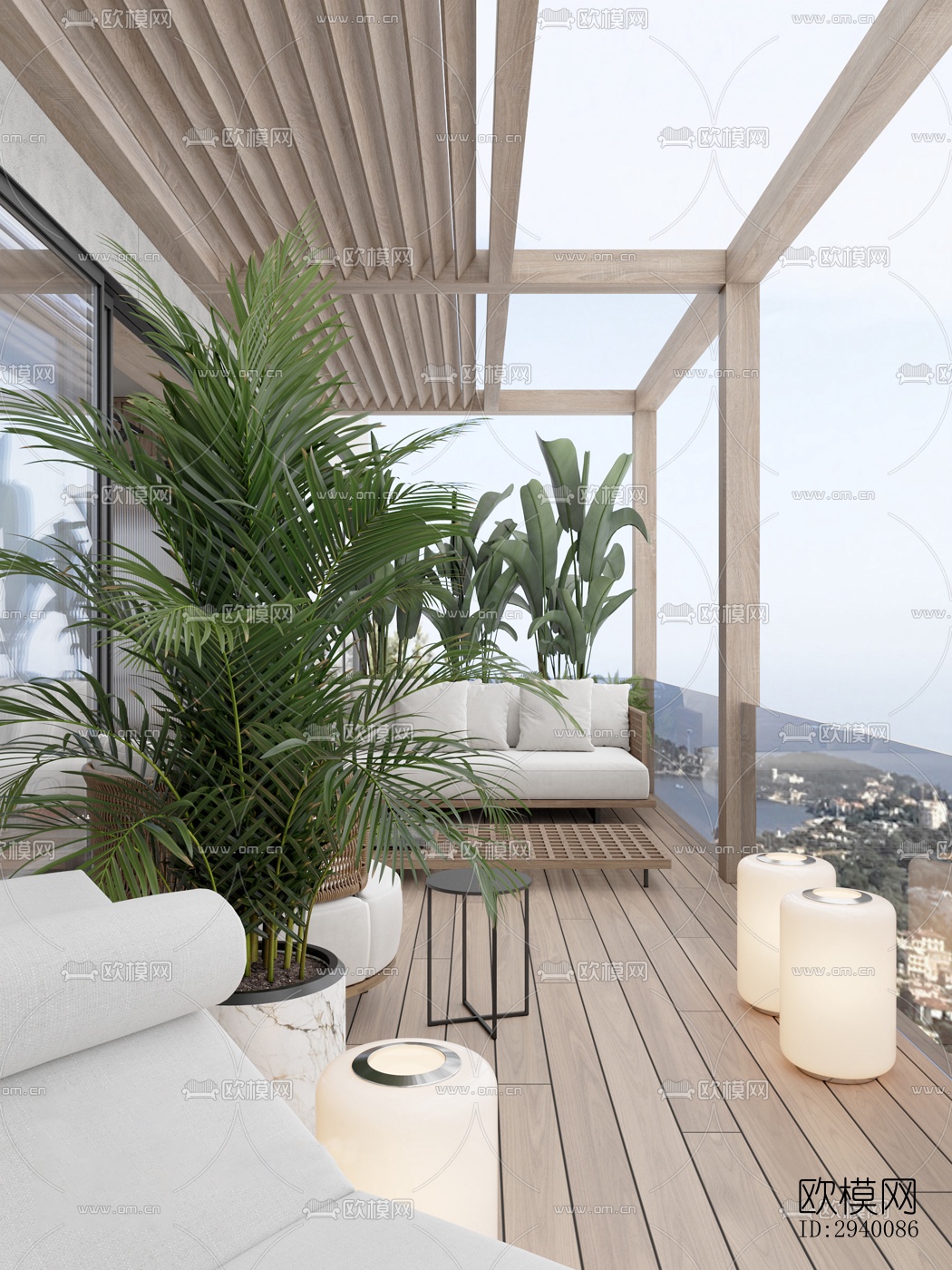 北欧平层效果图下载（渲染图3）