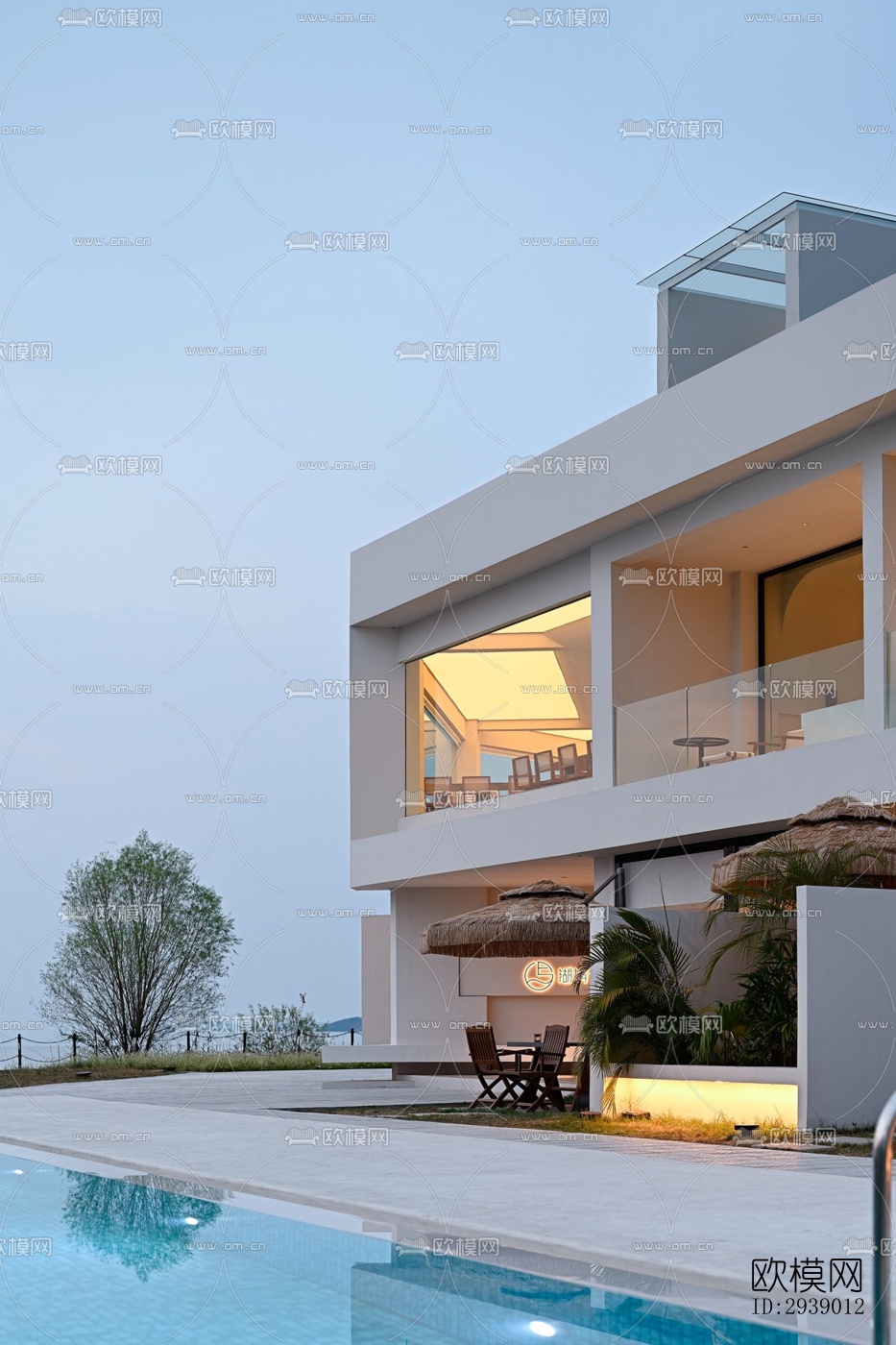 侘寂酒店民宿效果图下载（渲染图15）