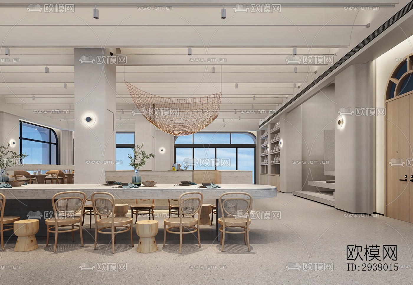 侘寂酒店民宿效果图下载（渲染图15）