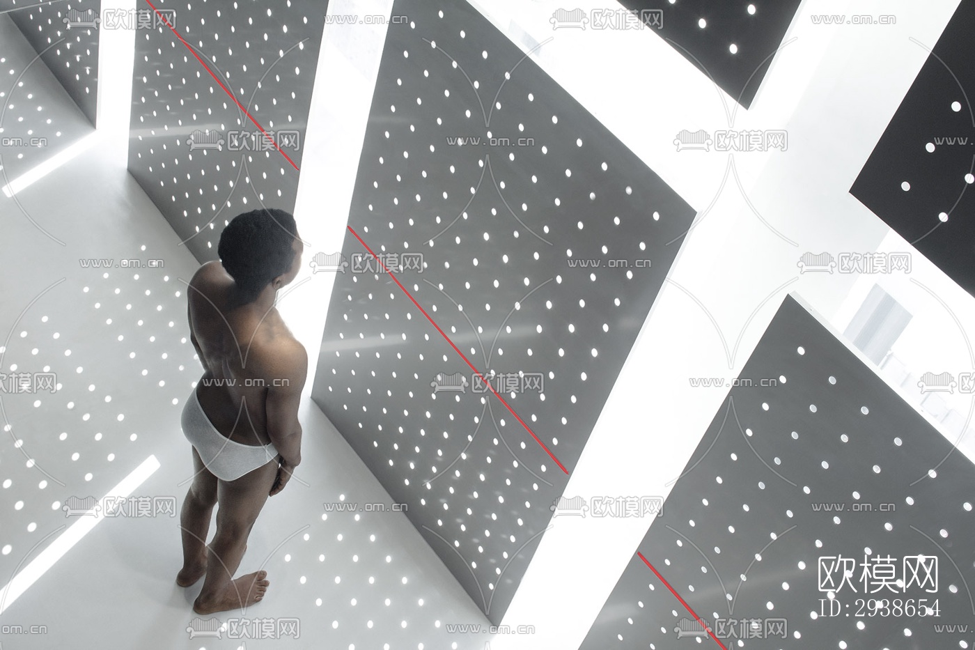 现代展览展厅效果图下载（渲染图19）