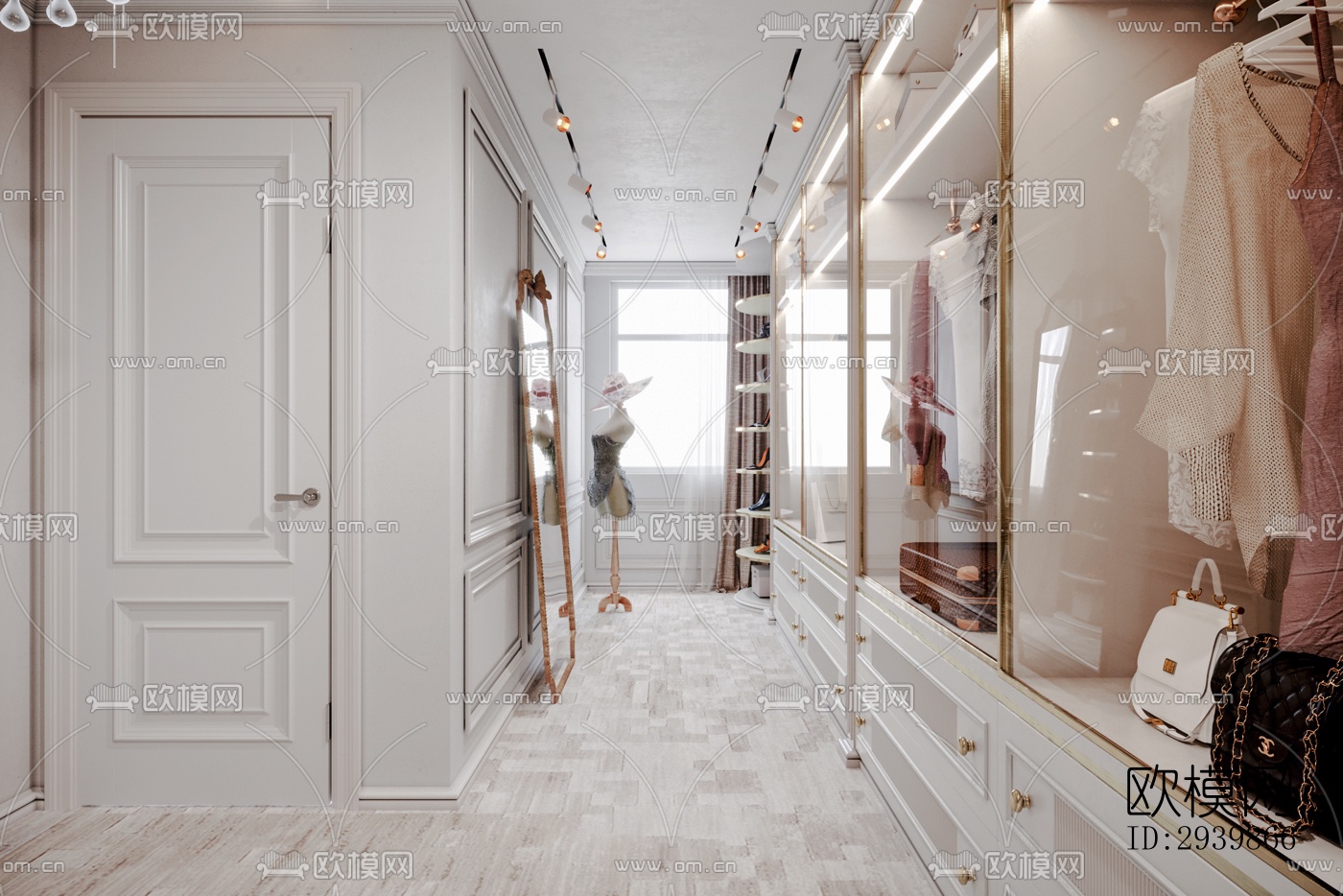 法式别墅效果图下载（渲染图1）