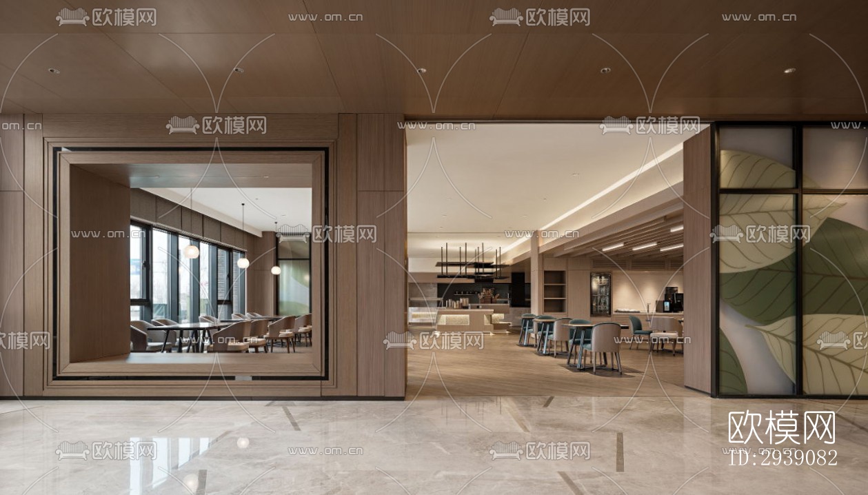 北欧酒店民宿效果图下载（渲染图6）