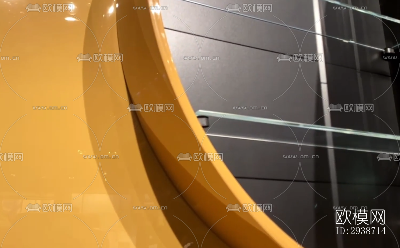 现代展览展厅效果图下载（渲染图3）