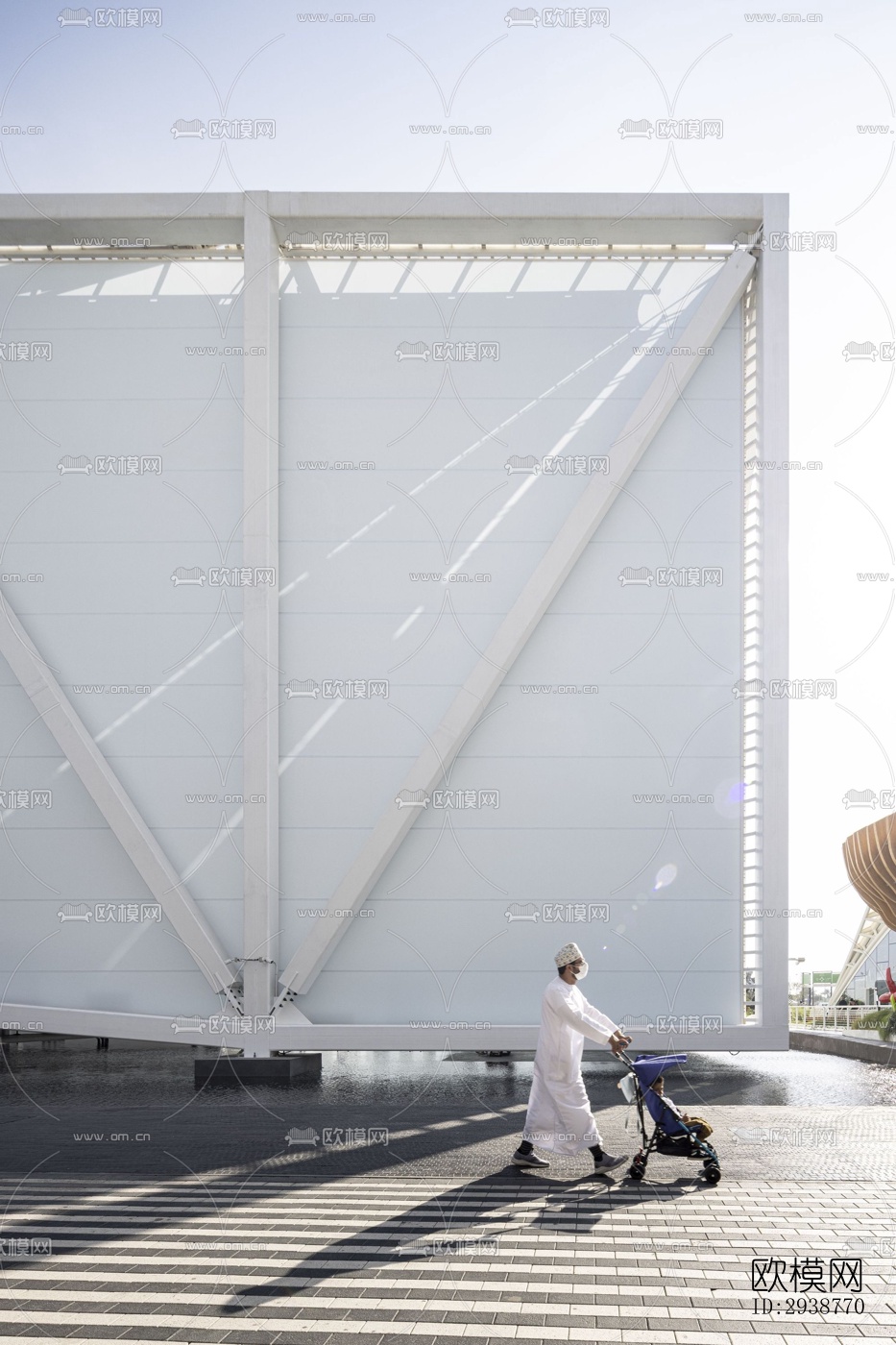 现代展览展厅效果图下载（渲染图12）