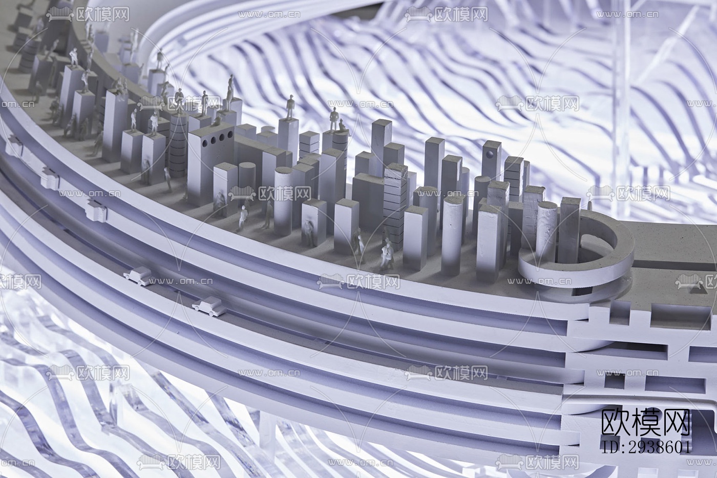 工业风展览展厅效果图下载（渲染图14）