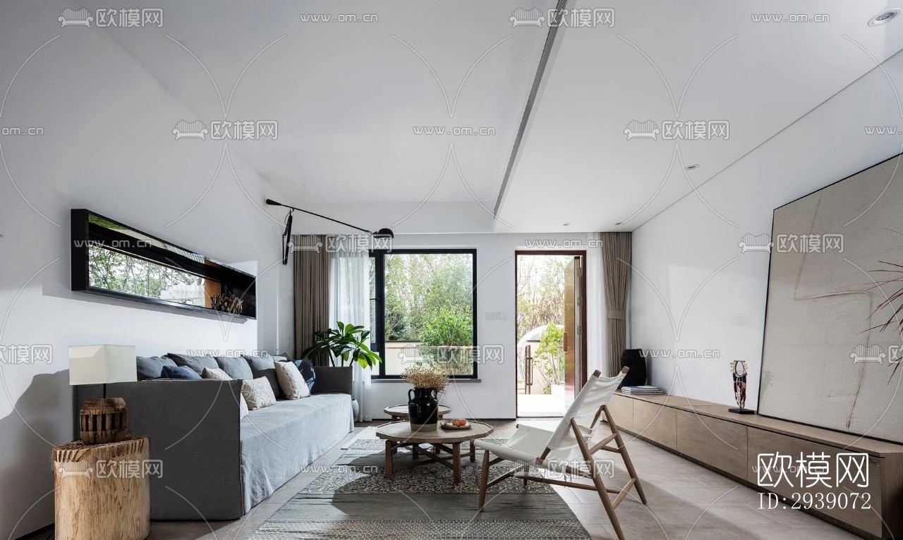 北欧酒店民宿效果图下载（渲染图16）