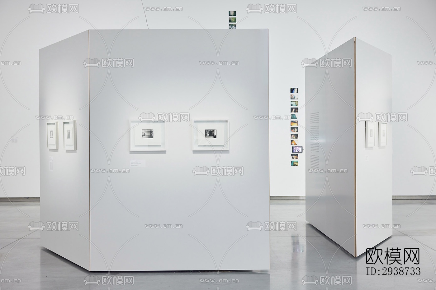 现代展览展厅效果图下载（渲染图7）