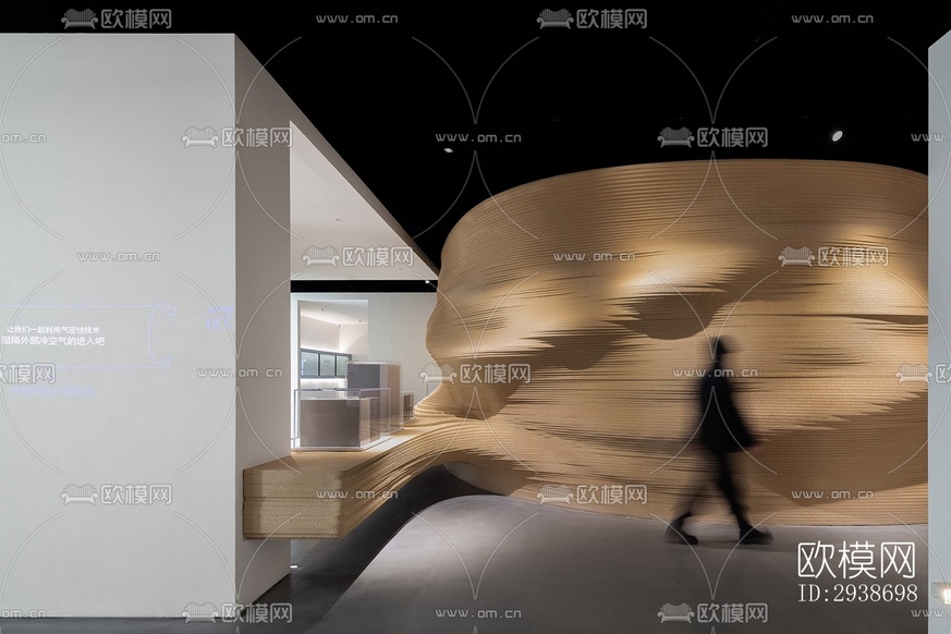 現(xiàn)代展覽展廳效果圖下載(渲染圖10)