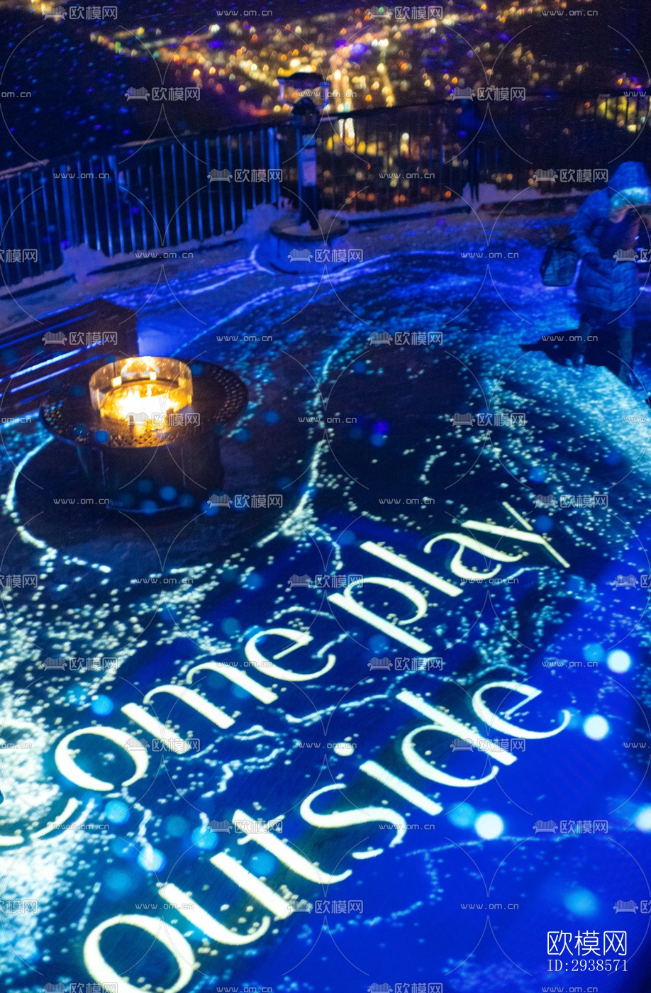 工业风展览展厅效果图下载（渲染图10）