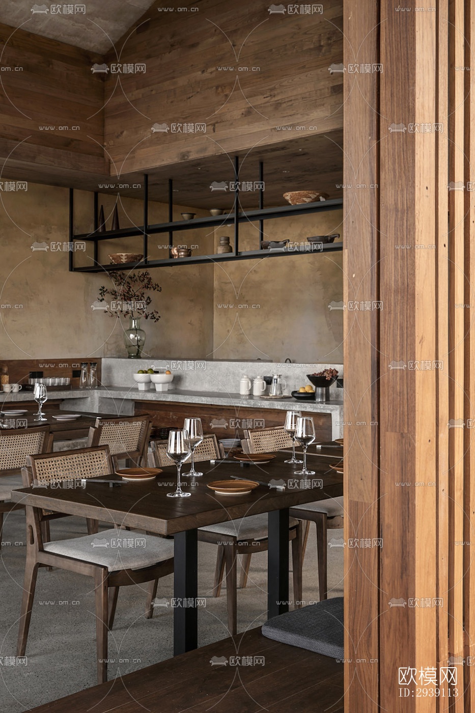 北欧酒店民宿效果图下载（渲染图13）