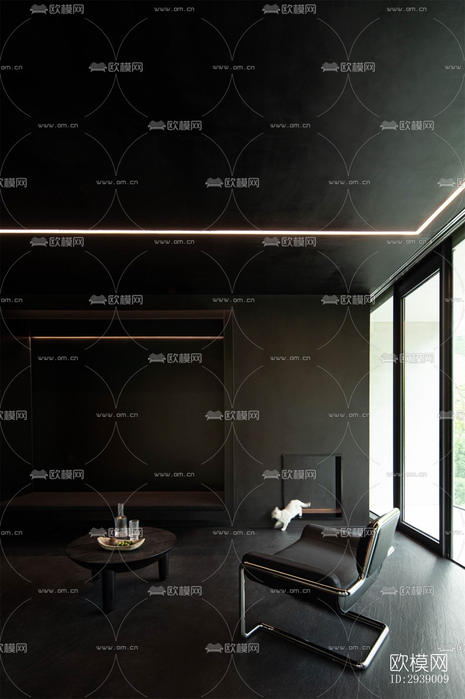 侘寂酒店民宿效果图下载（渲染图3）