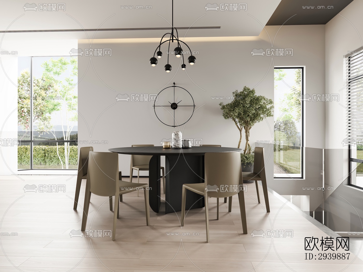 现代别墅效果图下载（渲染图11）