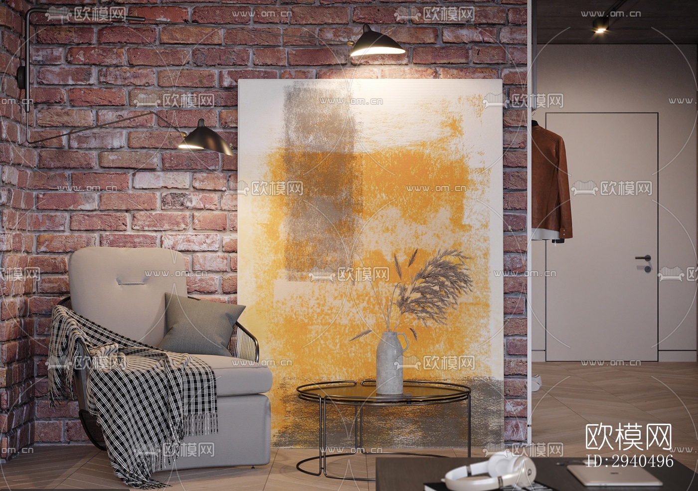 高级灰平层效果图下载（渲染图15）