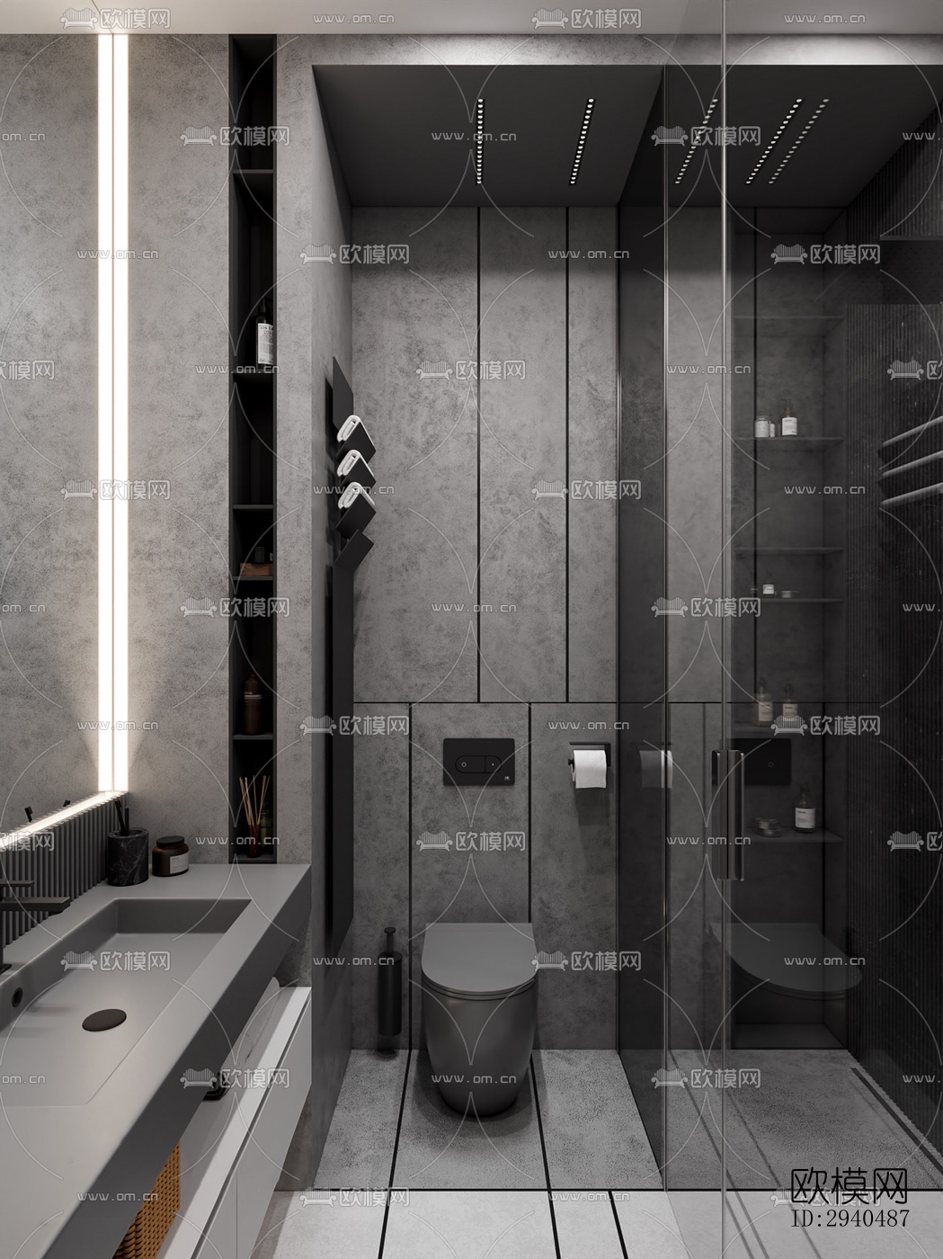 高级灰平层效果图下载（渲染图9）