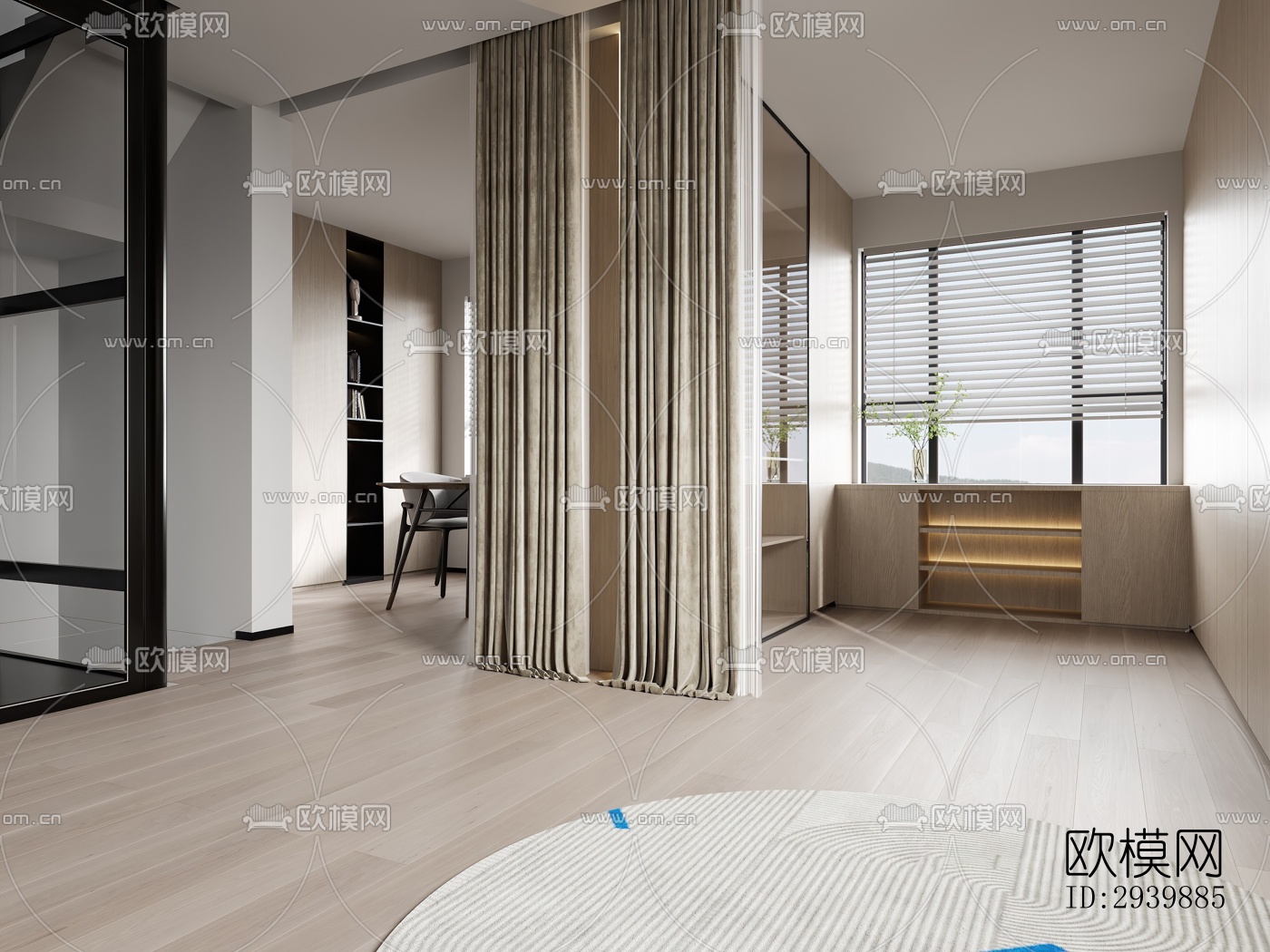 现代别墅效果图下载（渲染图8）