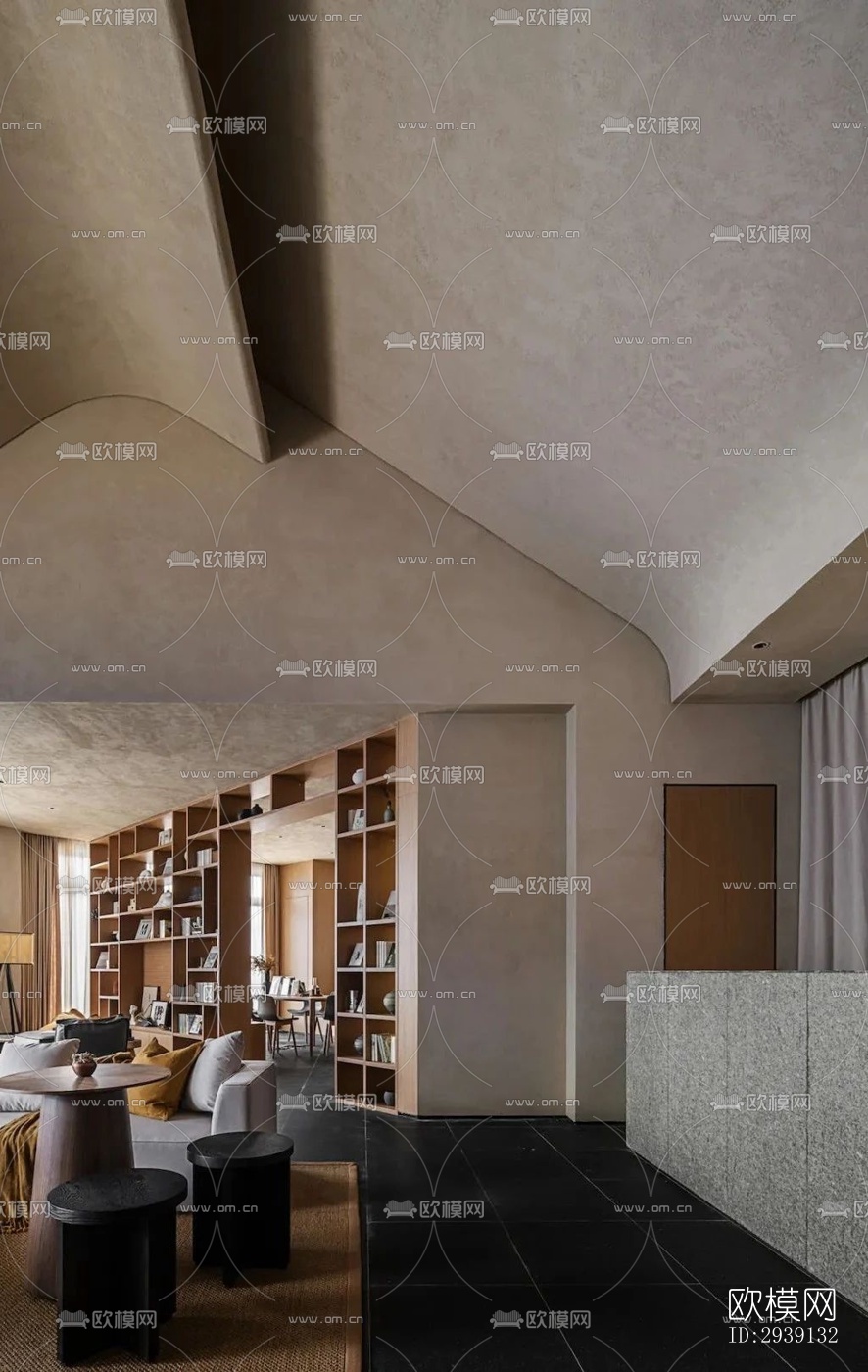 北欧酒店民宿效果图下载（渲染图1）