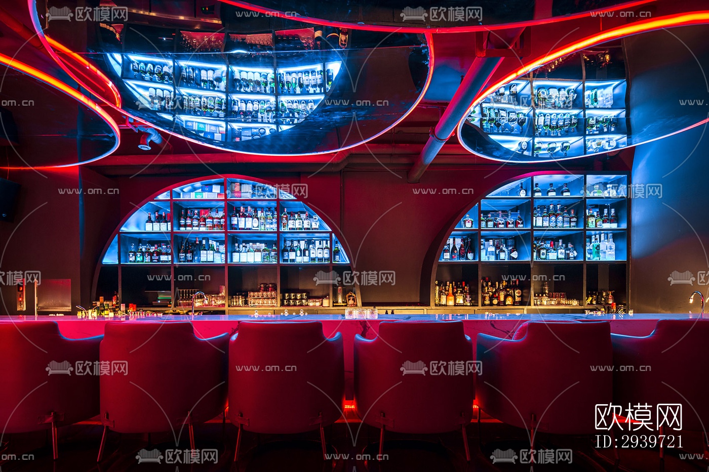 工业风酒吧效果图下载（渲染图4）